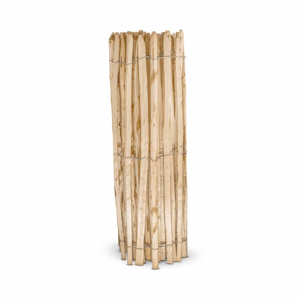 Englischer Staketenzaun Kastanie - Länge 5 Meter, Höhe 150 cm, Lattenabstand 4-6 cm