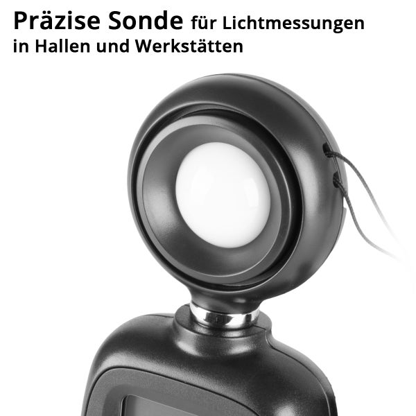 Lichtmessgerät mit Sonde zur Lichtmessung