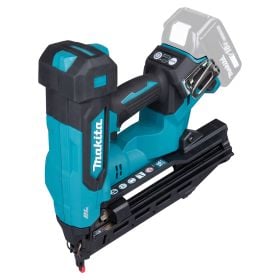Makita Akku Nagler mit eingesetztem Akku