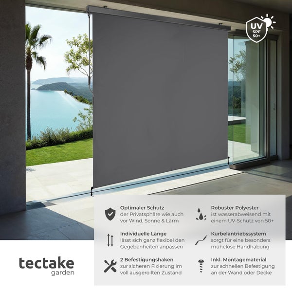 Grünes Angelzelt mit Liege und Maßangaben