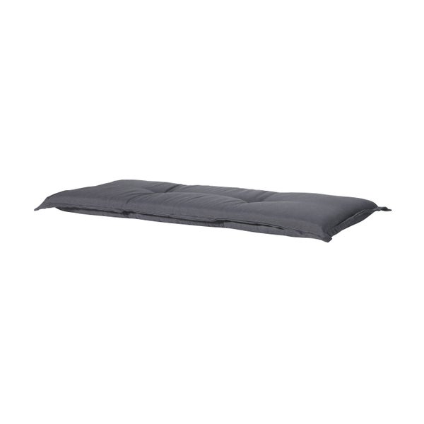 Bankauflage Panama grau - Ca. 180x48 cm