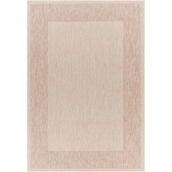 In-/Outdoor-Teppich mit Jute-Look Beige/Elfenbein 200x275 cm LAYLA