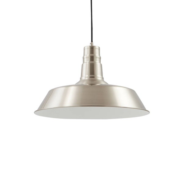 Lindby Pendelleuchte Laylan (Modern) in Alu aus Metall (1 flammig, E27) - Deckenlampe Esstischlampe Hängelampe Hängeleuchte Wohnzimmerleuchte