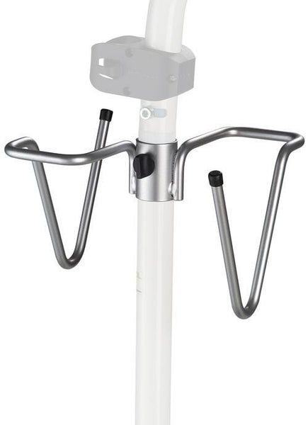 Infusionsständer mit mehreren Haken zur Aufnahme von Infusionsbeuteln