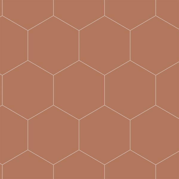 Fliesenmuster mit sechseckigen Fliesen