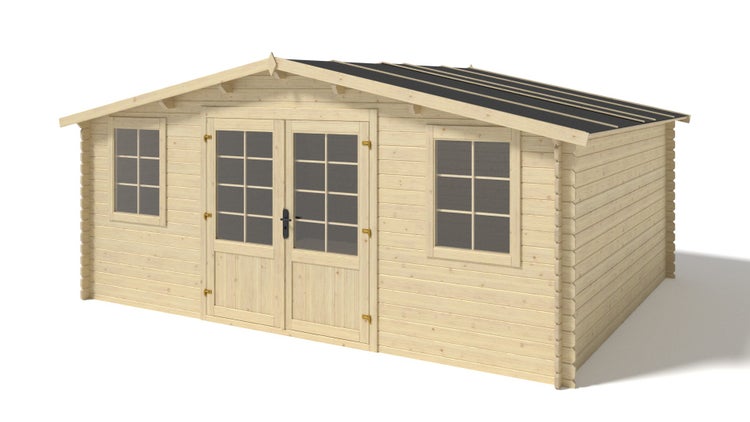 Gartenhaus, Gerätehaus 20m2 - 5x4m - 28mm