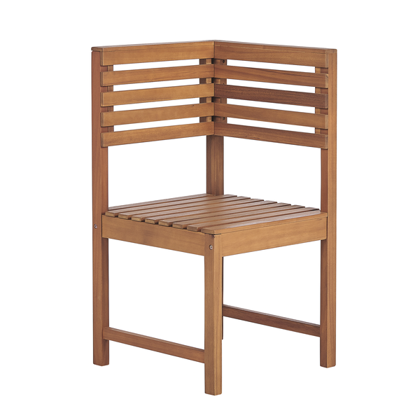 Garten-Eckmodul TREIA Akazienholz Braun