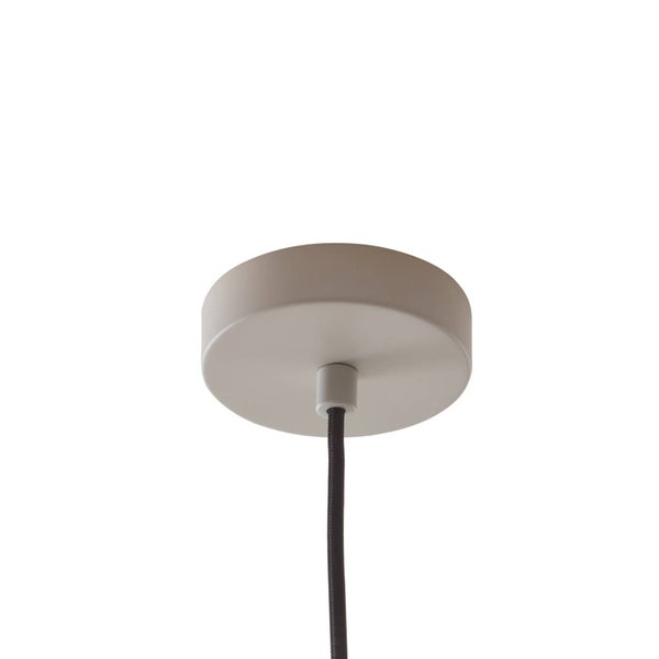 Lucande Pendelleuchte Calantha (Modern) in Alu aus Aluminium (1 flammig, E27) - Deckenlampe Esstischlampe Hängelampe Hängeleuchte Wohnzimmerleuchte