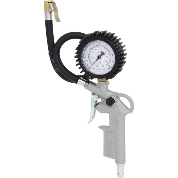 KS TOOLS Geeichter Druckluft-Reifenfüllmesser 0-10 bar - 515.1960
