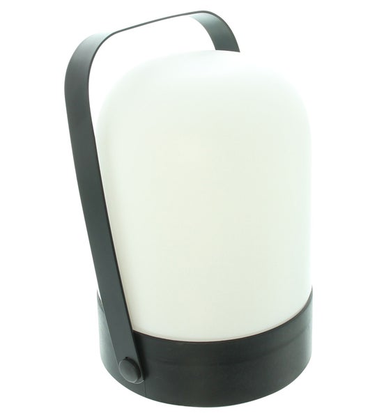 FRANK FLECHTWAREN | LED-Lampe Outdoor, KUNSTSTOFF, Ø 14 x 22 cm, ohne Batterien, für den Außenbereich geeignet