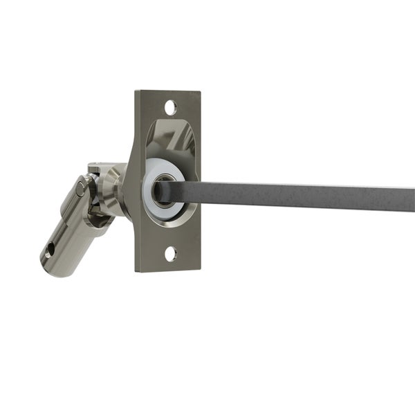 Geiger Gelenklager 45°- G009 | Grundplatte 22 x 52 mm | Kurbelzapfen 11,9 mm | 6 mm Vierkant - Länge 300 mm