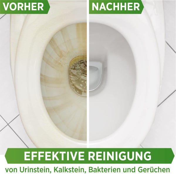 PRINOX® 2x Urinsteinentferner EXTRA STARK 1000ml - Profi Urinstein & Kalkentferner Konzentrat - Extrem kraftvoller Urinsteinlöser & WC Reiniger mit Schräghals