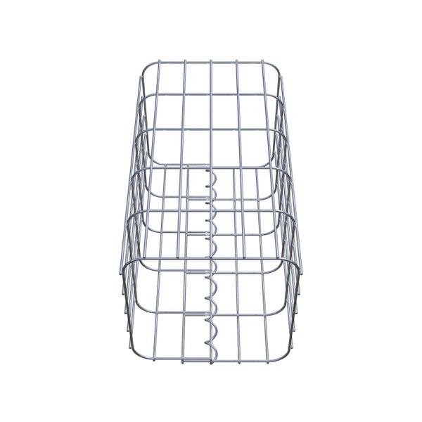Gabionensäule 27 x 27 cm, MW 5 x 10 cm eckig - Höhe: 0,50 m