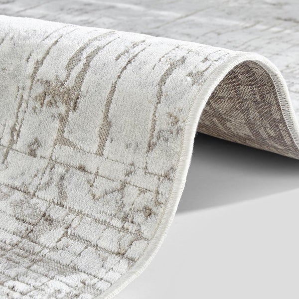 Kurzflor Teppich Chameis Beige Kupfer - 160x230x0,4cm