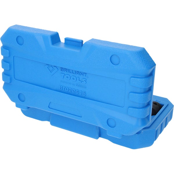 BRILLIANT TOOLS 1/2 Kraft-Bit-Stecknuss-Satz Innensechskant 8tlg. 5 - 19 mm - BT022615