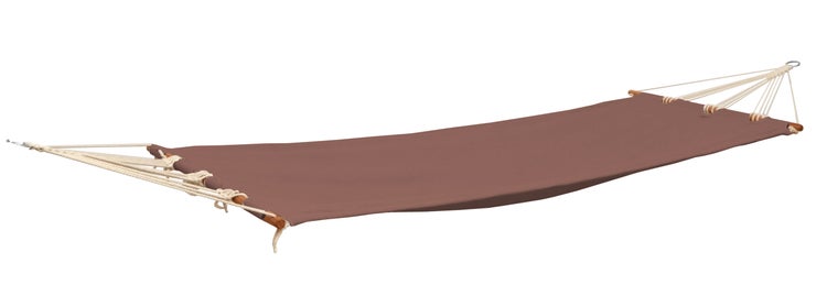 AMANKA Bis 100kg: Outdoor Stabhängematte 1 Person - 190x80cm Hängematte Outdoor Hängeliege ohne Gestell - Hängematte mit Stange - Garten Hängematte für Balkon Schaukelliege Indoor Liege zum Aufhängen