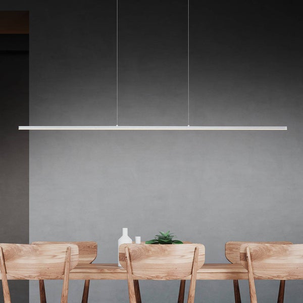quitani LED Margita dimmbar (Modern) in Alu aus Aluminium (1 flammig, ) Wohnzimmerleuchte