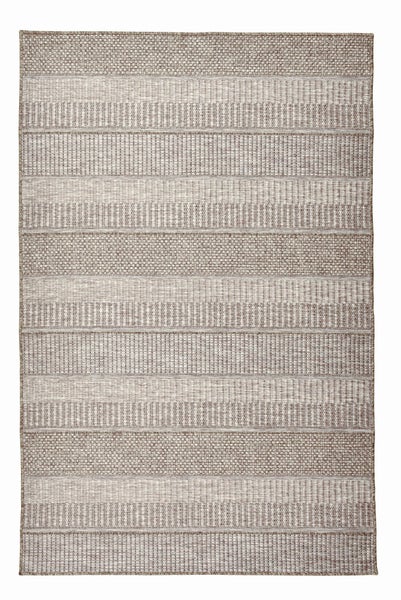 Handgewebter Outdoorteppich Mariella Nautral 190x290 cm