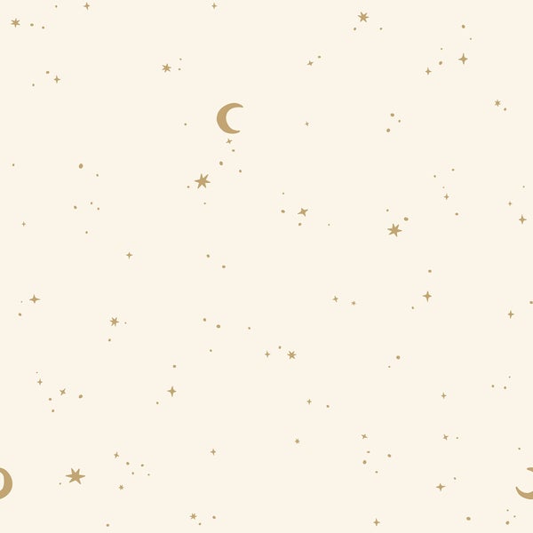 Mond und Sterne Muster