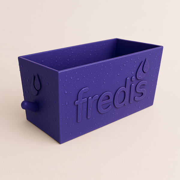 fredis Duschregal blau ohne bohren