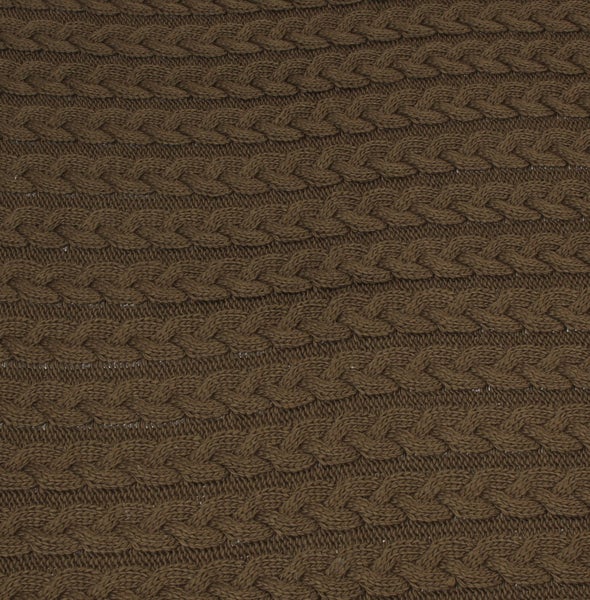 FRANK FLECHTWAREN | Kuscheldecke Mocca, POLYACRYL, 127 x 152 cm