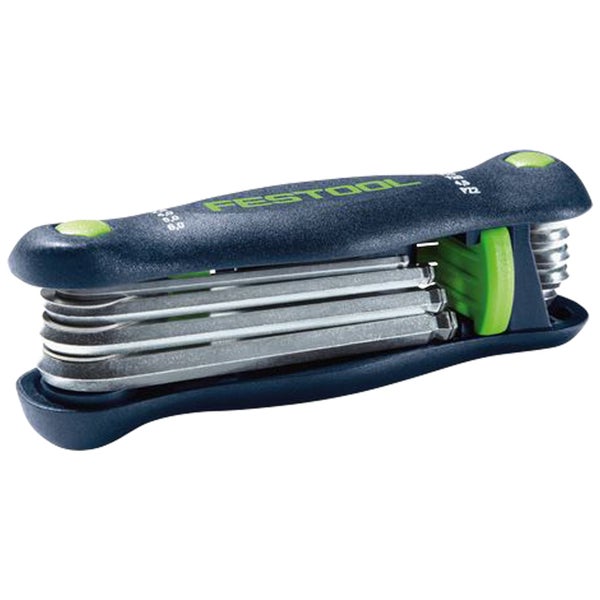 Festool Winkelstiftschlüsselsatz mit verschiedenen Größen