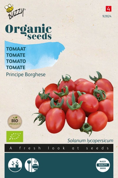 Bio-Tomatensamen der Sorte Principe Borghese