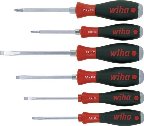 Wiha Schraubendrehersatz 530 ZK6 6tlg. Schlitz / PZD - 21251