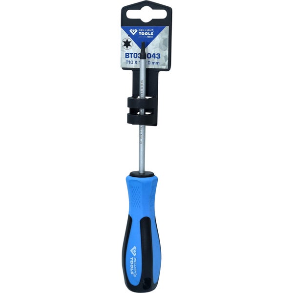 BRILLIANT TOOLS Schraubendreher TORX T10 x 100 mm - BT031043