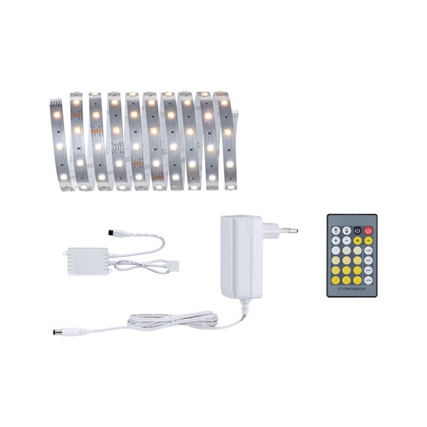 LED-Streifen mit Transformator und Fernbedienung