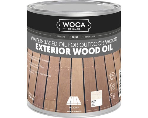 WOCA Außenholzöl weiß 0,75 l