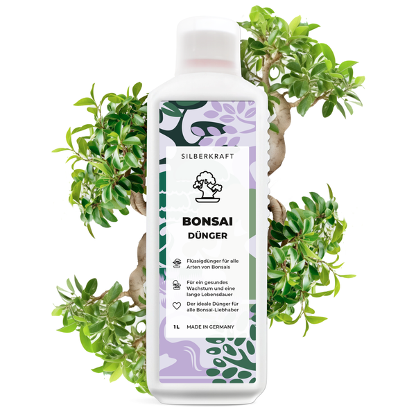 SILBERKRAFT Bonsai Bio-Dünger – 1 Liter
