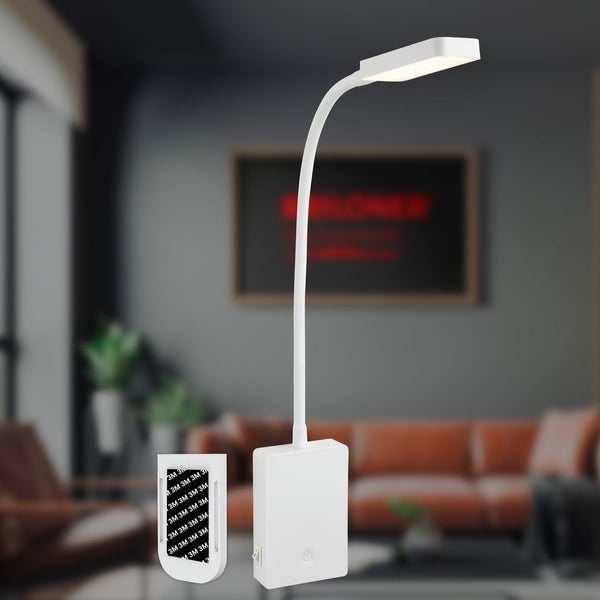 LED Leselampe Bettlampe Akku Wandleuchte ohne Bohren Dimmbar Touch
