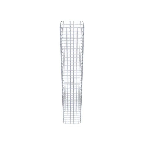 Gabionensäule 32 x 32 cm MW 5 x 5 cm eckig - Höhe: 1,80 m