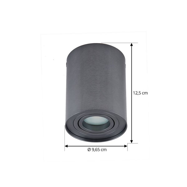 Arcchio Jolina (Modern) in Alu aus Aluminium (1 flammig, GU10) Wohnzimmerleuchte
