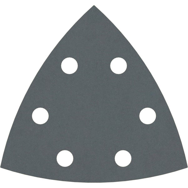 Dreieckiges Schleifpapier mit Löchern für Staubabsaugung