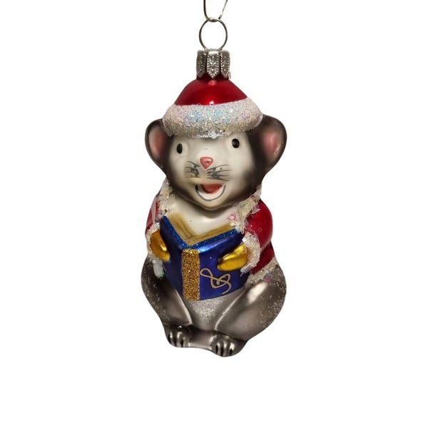 Singende Maus Glasornament - Hanco Vienna