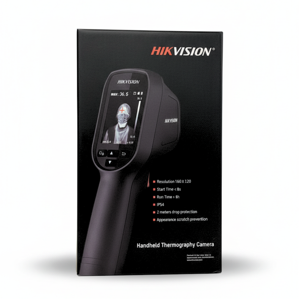 Hikvision Hand Thermografie Kamera in der Produktverpackung