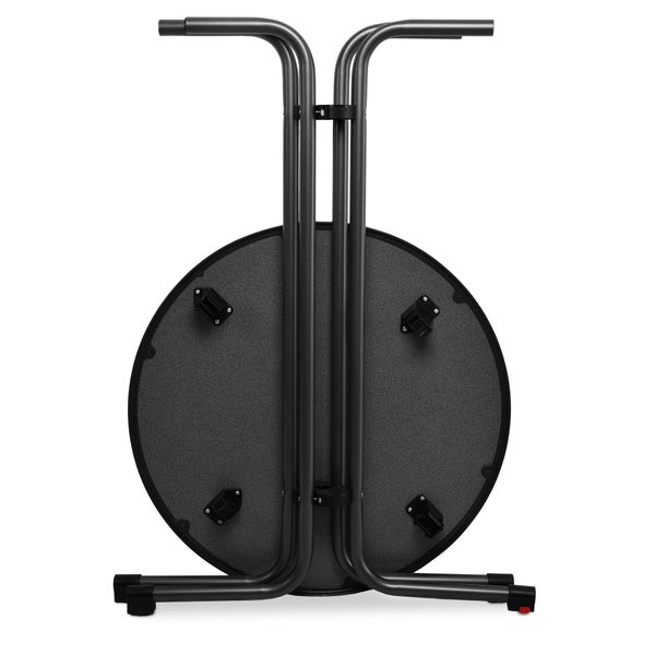 Beautissu Bellini Stehtisch Ø80cm Schwarz