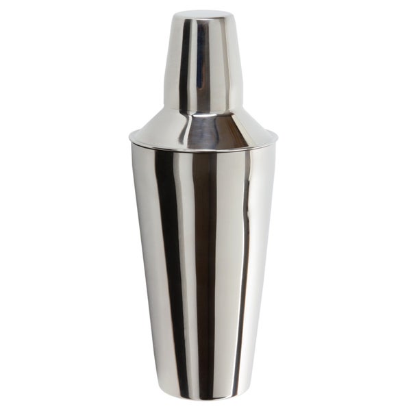 Cocktail shaker 3tlg. mit Innenliegendem Kopfteil - 28oz.=750ml.