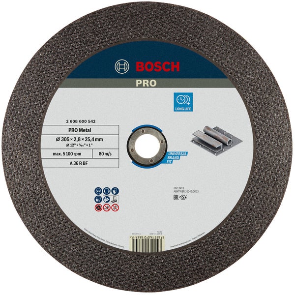 Bosch PRO Metal Trennscheibe 300 x 2,8 x 25,4 mm - 2608600542