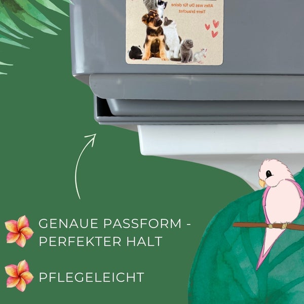 Käfigständer Vogelkäfig Ständer Tisch Vögel Nager Käfighalter Vogelkäfigständer GP260 grau