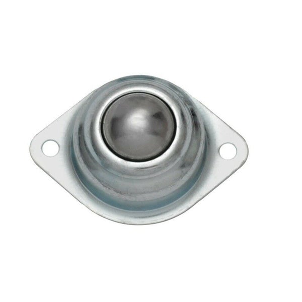 Kugelrolle mit Montageflansch aus Metall für den Transport von Lasten