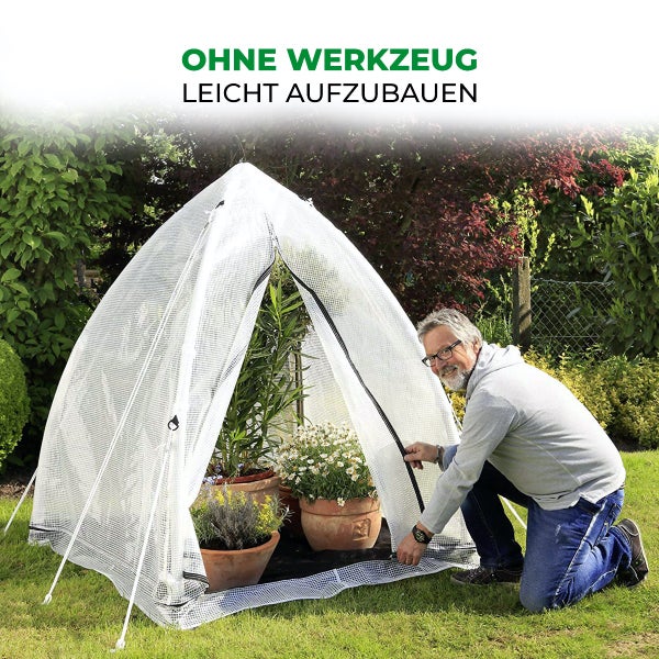 Überwinterungszelt Tropical Island M L 130 x B 130 x H 150 cm