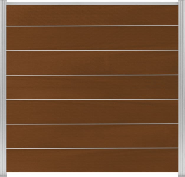 Garagentor mit horizontaler Paneeloptik