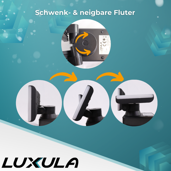 Schwenk- und neigbarer Strahler mit Einstellmöglichkeiten