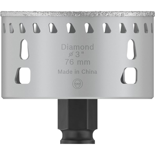 Diamant Bohrkrone Durchmesser 76 Millimeter