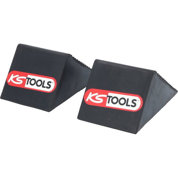 Zwei Unterlegkeile von KS Tools aus Gummi