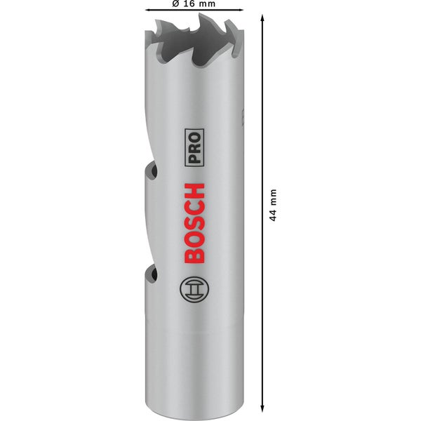 Bosch Pro Lochsäge, Durchmesser 16 mm, Länge 44 mm