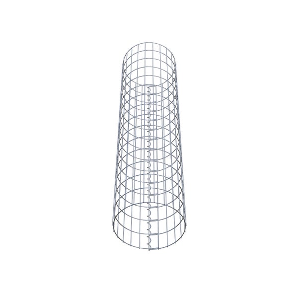 Gabionensäule Durchmesser 37 cm, MW 5 x 10 cm rund - Höhe: 1,50 m